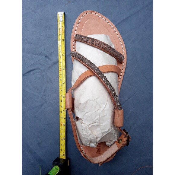 LaidBack London Azari Slingback Sandals in black Size 8 Women (Runs Small) - Picture 7 of 9